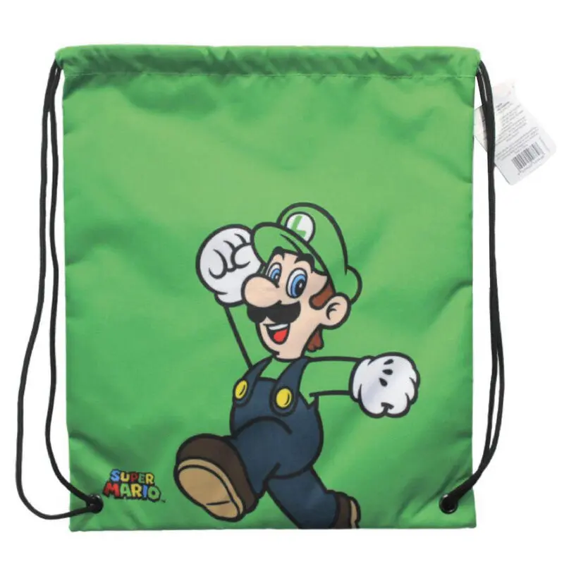 Nintendo Super Mario Bros Luigi torba gimnastyczna 40 cm zdjęcie produktu