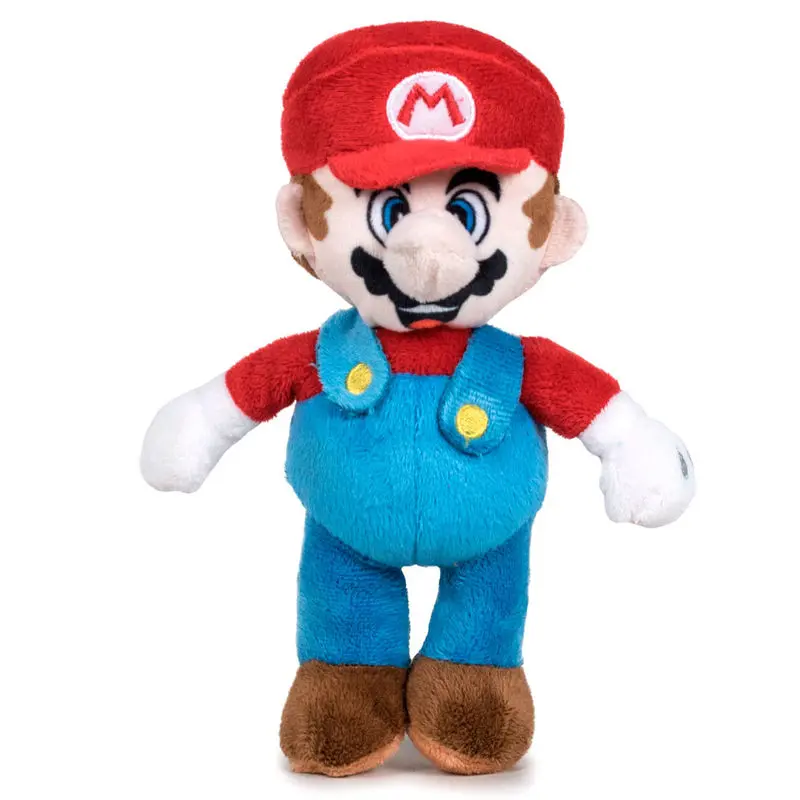 Nintendo Super Mario Bros Mario miękka pluszowa zabawka 18 cm zdjęcie produktu