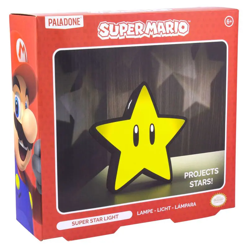 Super Mario Bros. Lampa Super Star zdjęcie produktu