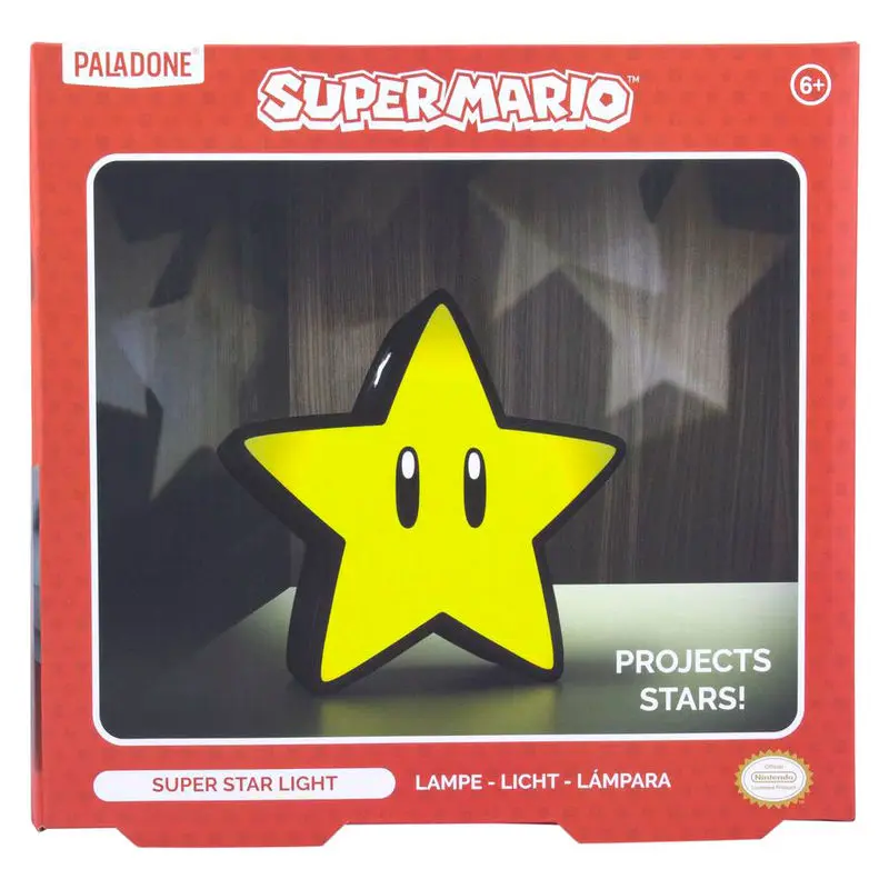 Super Mario Bros. Lampa Super Star zdjęcie produktu