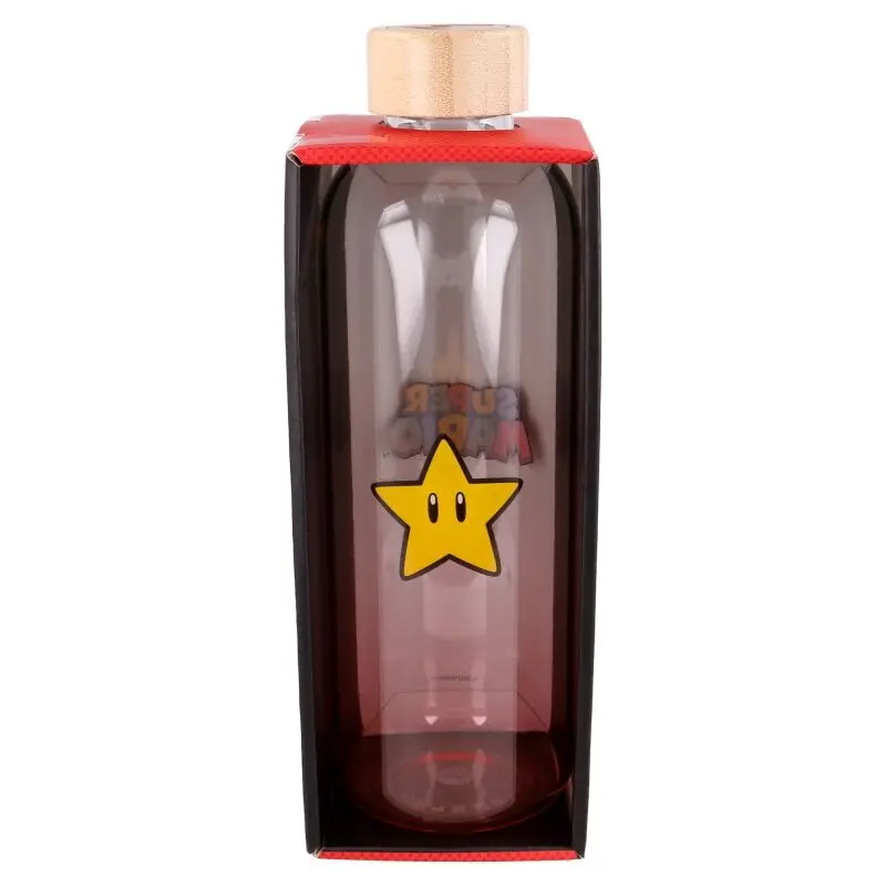 Nintendo Super Mario Bros szklana butelka 1030 ml zdjęcie produktu