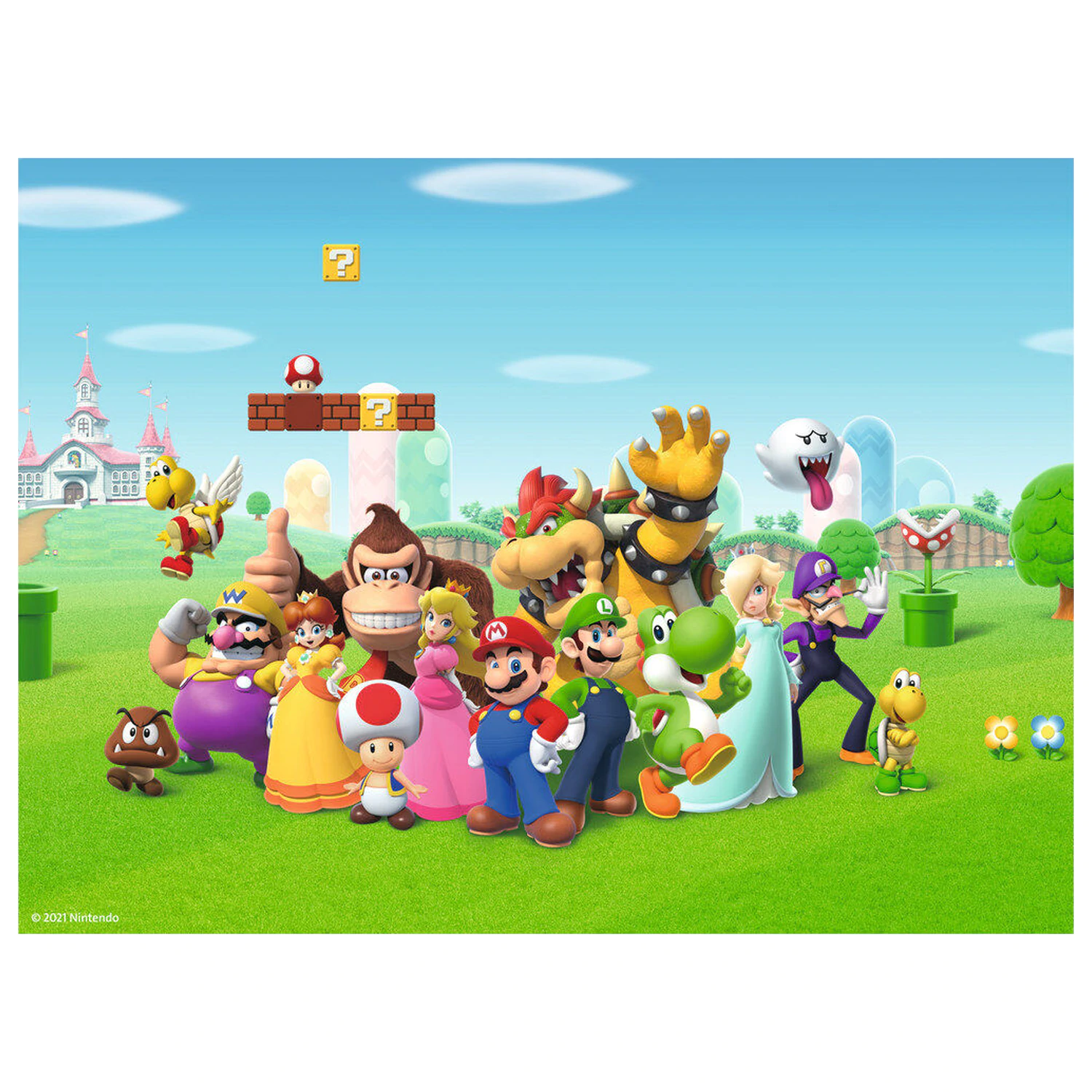 Nintendo Super Mario Bros XXL puzzle 200 elementów zdjęcie produktu