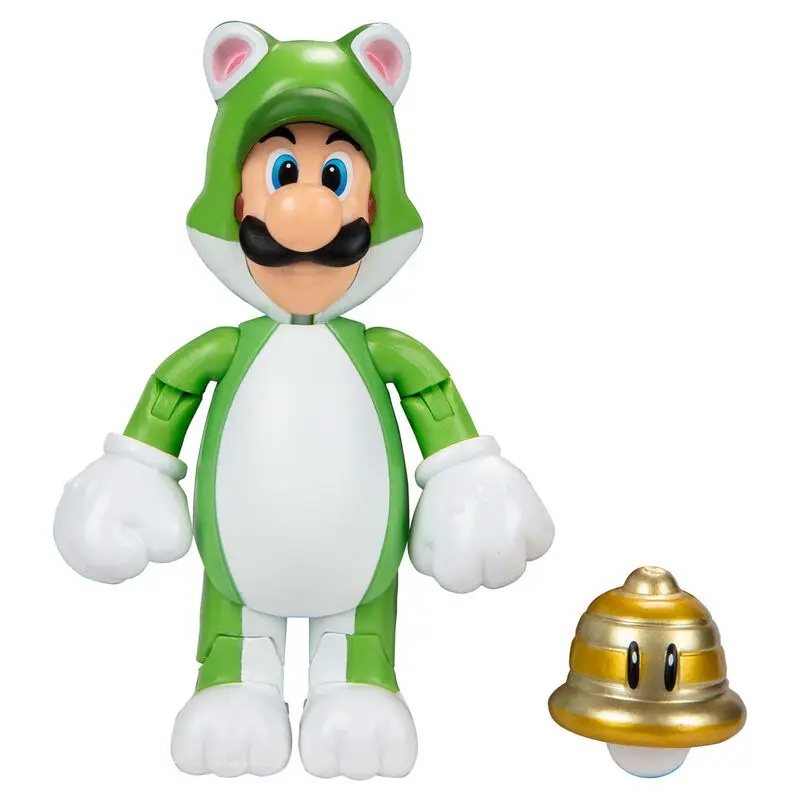 Nintendo Super Mario Figurka Kot Luigi 10 cm zdjęcie produktu