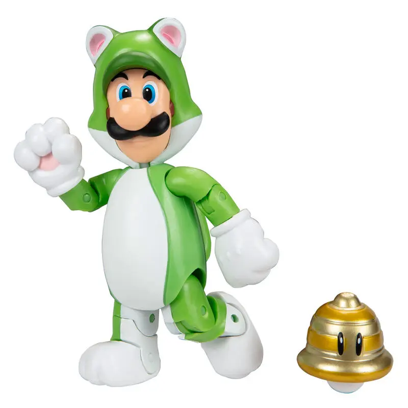 Nintendo Super Mario Figurka Kot Luigi 10 cm zdjęcie produktu