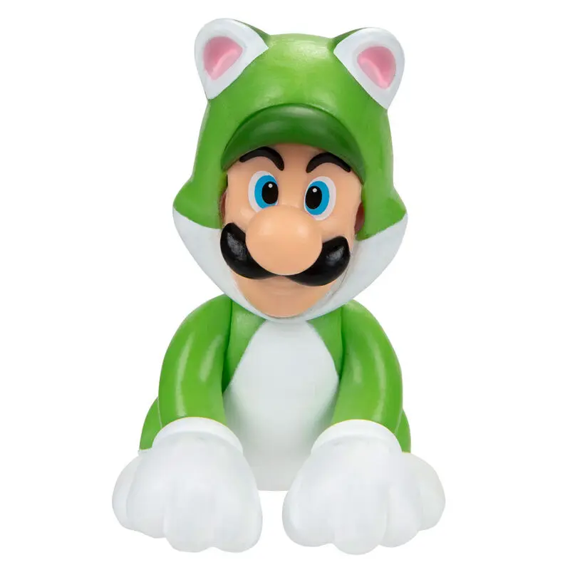 Figurka Nintendo Super Mario Cat Luigi 6,5 cm zdjęcie produktu