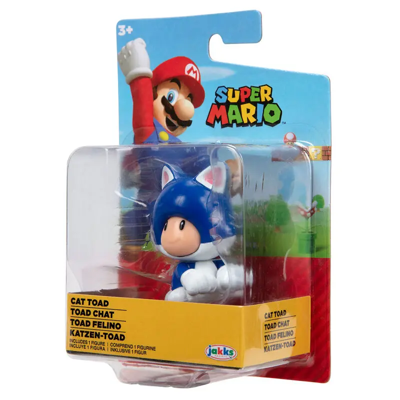 Figurka Nintendo Super Mario Cat Toad 6,5 cm zdjęcie produktu