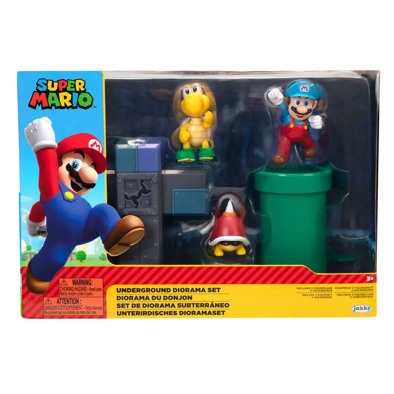 World of Nintendo Super Mario Diorama Set Podziemia zdjęcie produktu