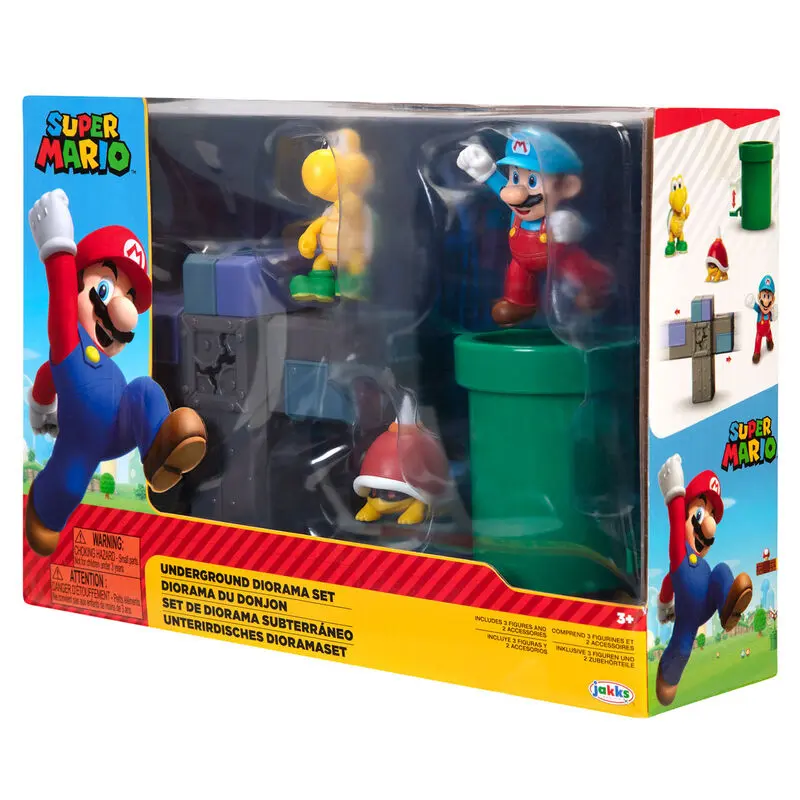 World of Nintendo Super Mario Diorama Set Podziemia zdjęcie produktu