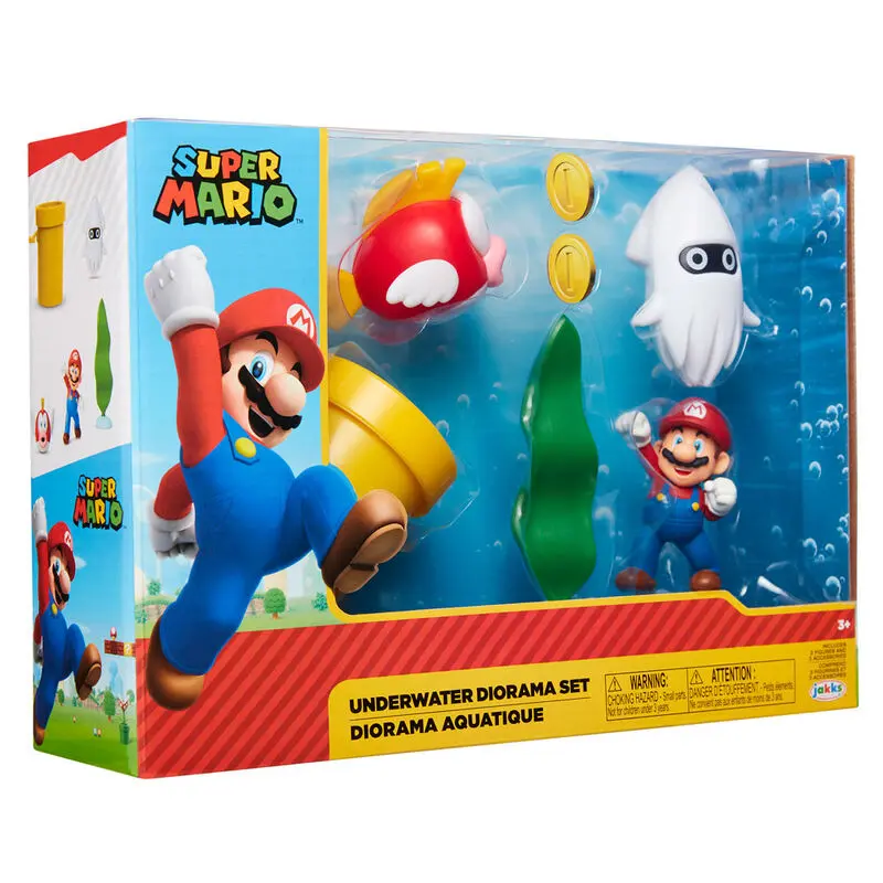 Nintendo Super Mario Underwater diorama zestaw zdjęcie produktu