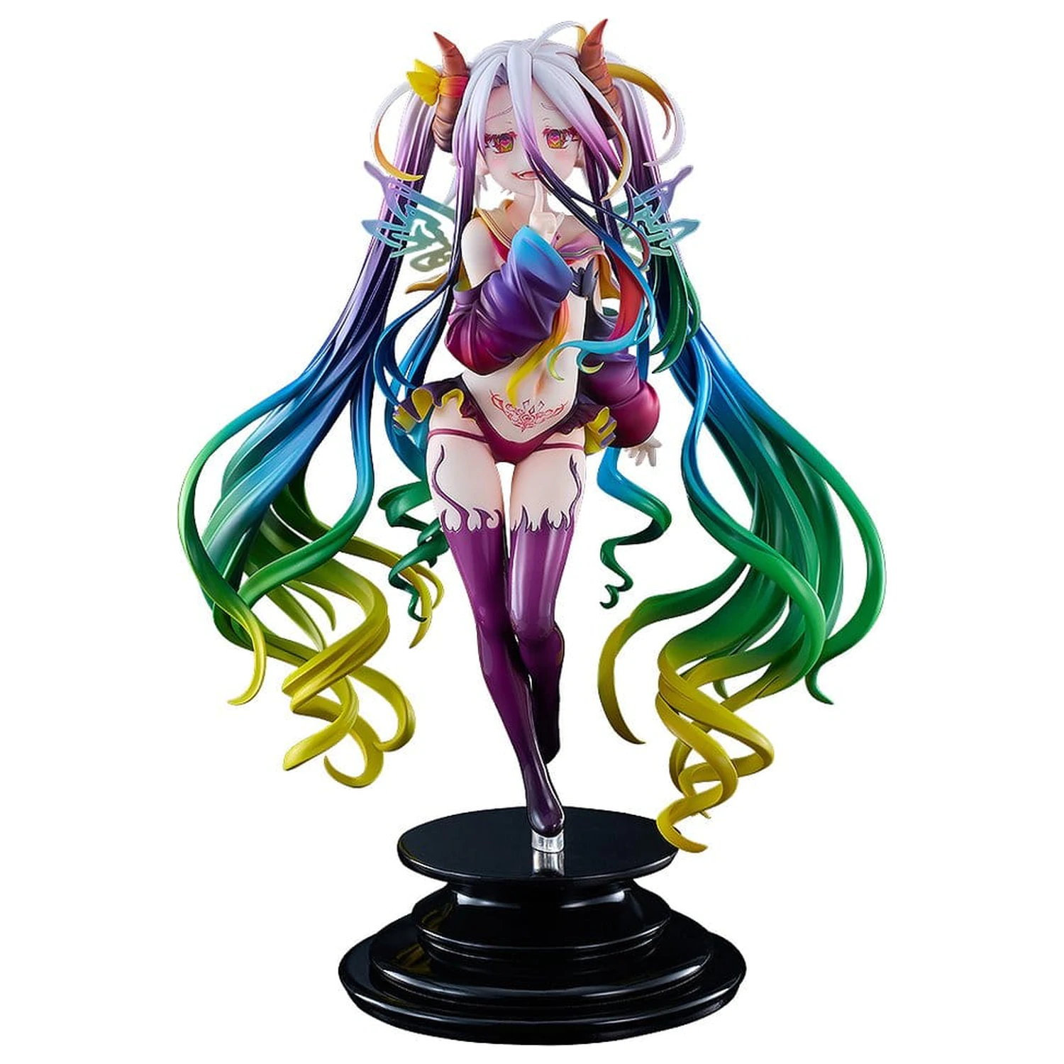 No Game No Life figurka PVC 1/7 Black Shiro 26 cm zdjęcie produktu