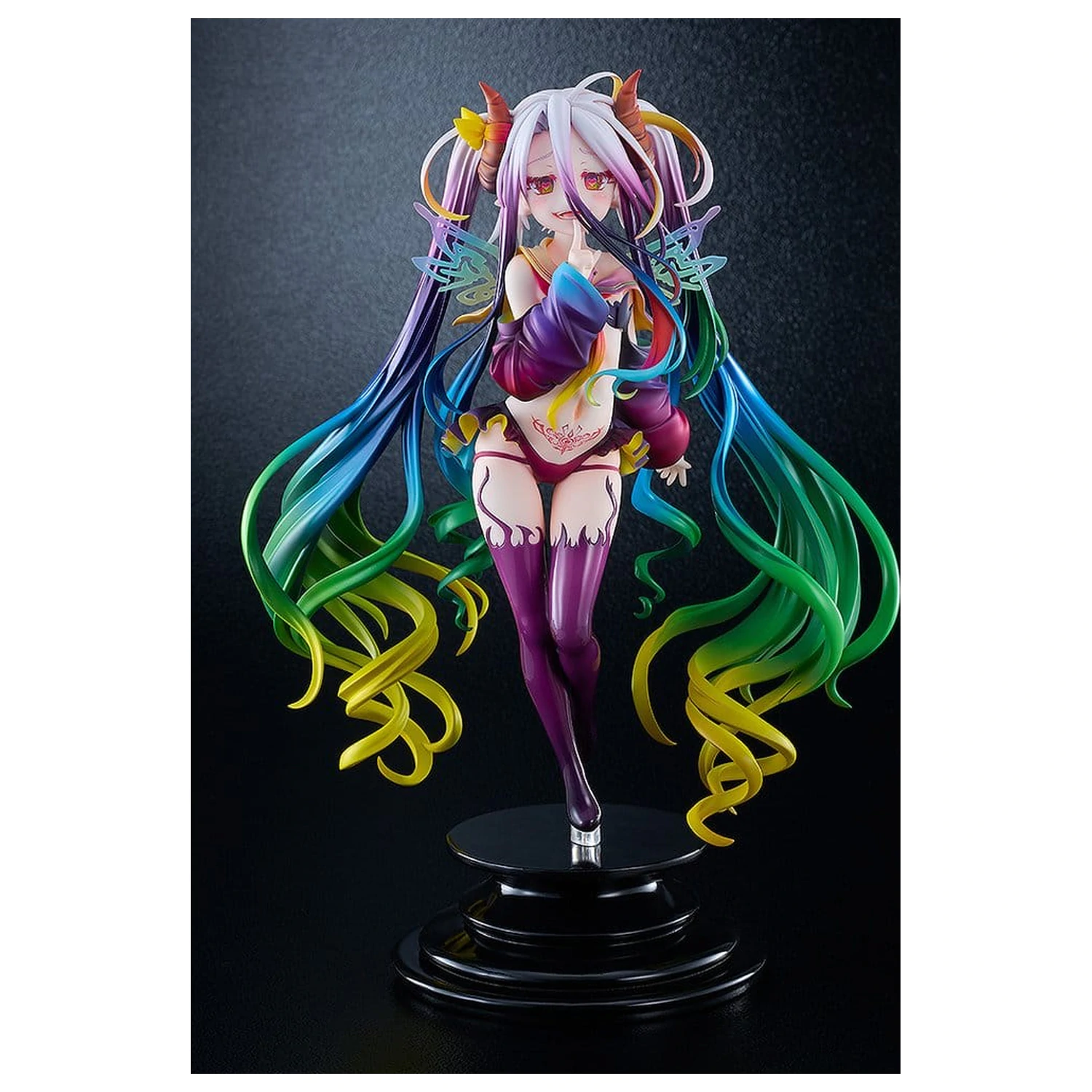 No Game No Life figurka PVC 1/7 Black Shiro 26 cm zdjęcie produktu