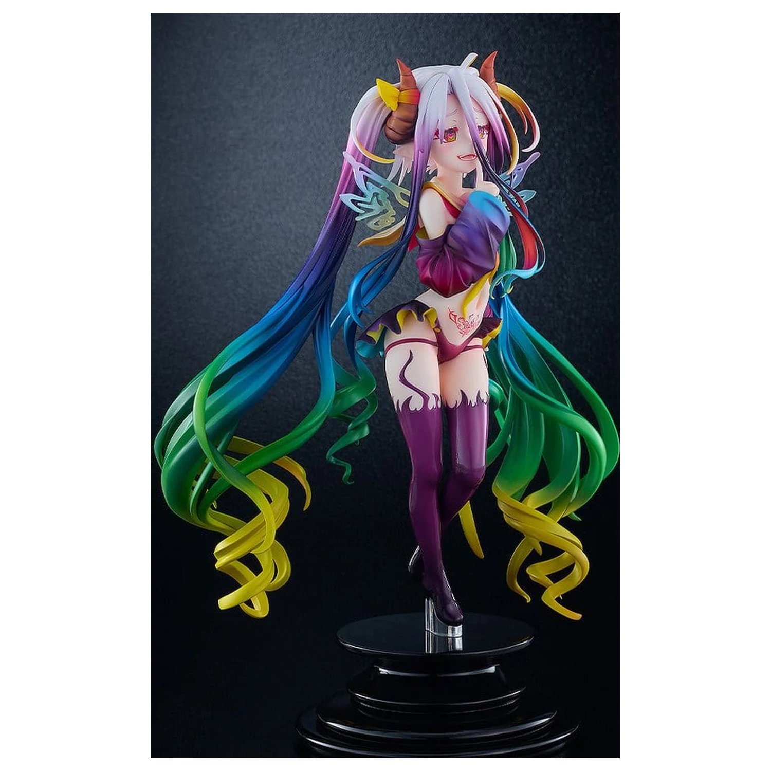No Game No Life figurka PVC 1/7 Black Shiro 26 cm zdjęcie produktu