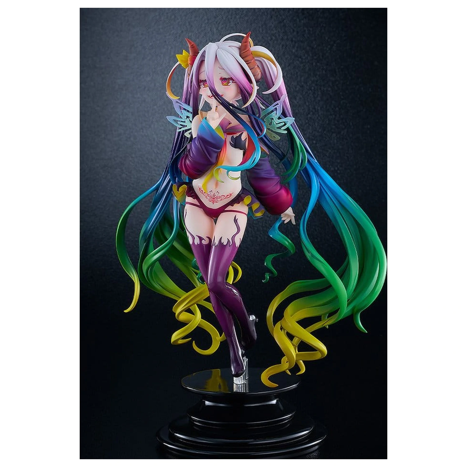 No Game No Life figurka PVC 1/7 Black Shiro 26 cm zdjęcie produktu