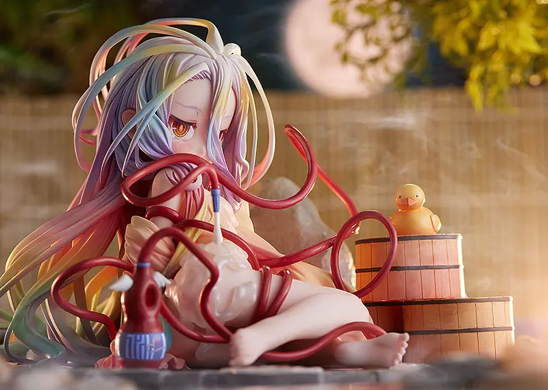 No Game No Life Statuetka PVC 1/7 Shiro: Hot Spring Ver. 11 cm zdjęcie produktu