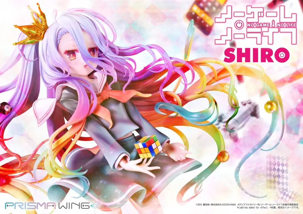 No Game No Life Prisma Wing Statua PVC 1/7 Shiro 27 cm zdjęcie produktu