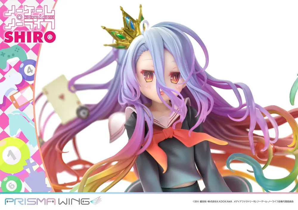 No Game No Life Prisma Wing Statua PVC 1/7 Shiro 27 cm zdjęcie produktu