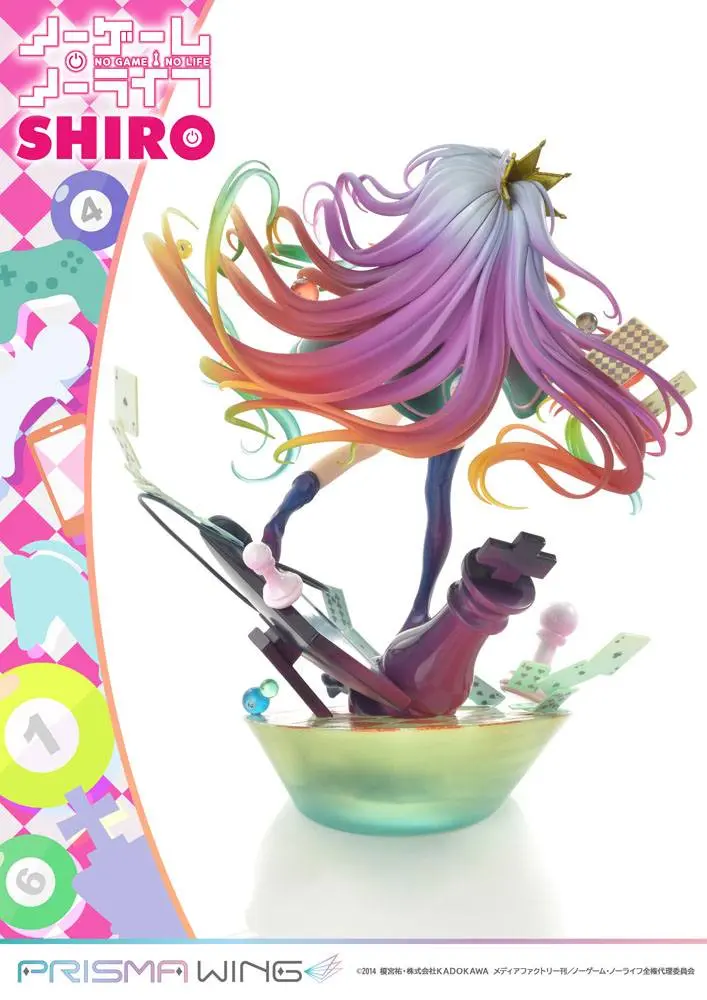 No Game No Life Prisma Wing Statua PVC 1/7 Shiro 27 cm zdjęcie produktu