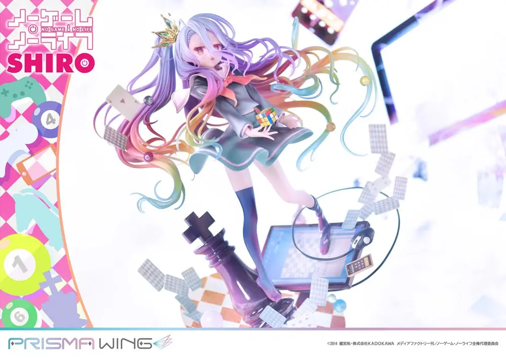 No Game No Life Prisma Wing Statua PVC 1/7 Shiro 27 cm zdjęcie produktu