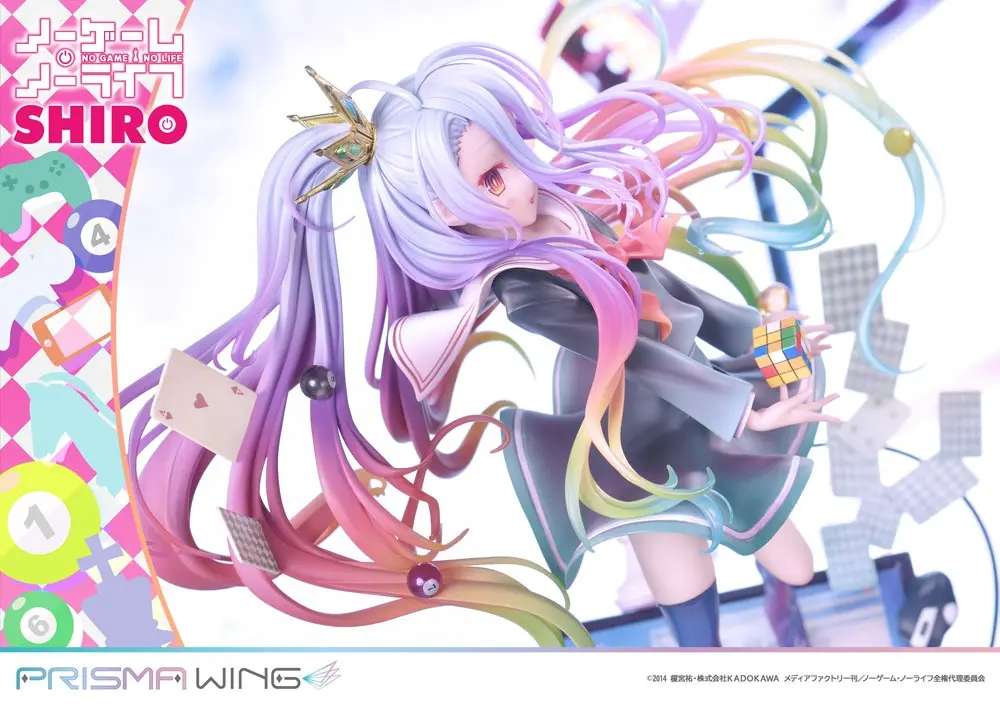 No Game No Life Prisma Wing Statua PVC 1/7 Shiro 27 cm zdjęcie produktu