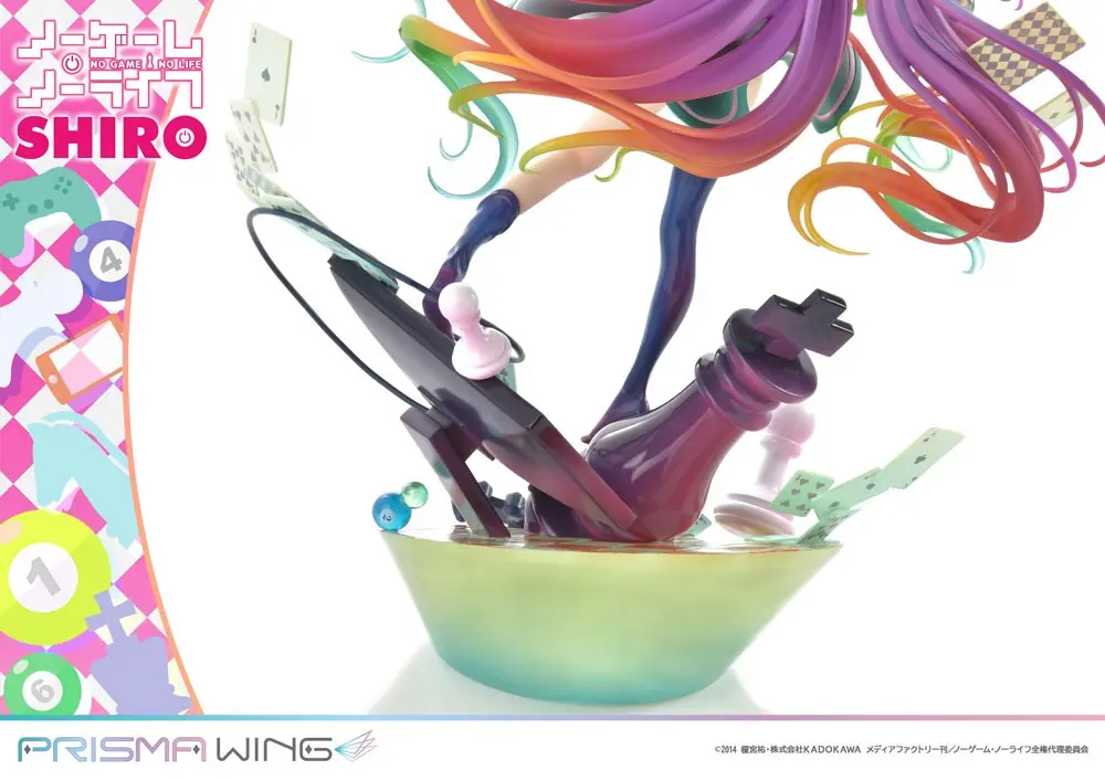 No Game No Life Prisma Wing Statua PVC 1/7 Shiro 27 cm zdjęcie produktu