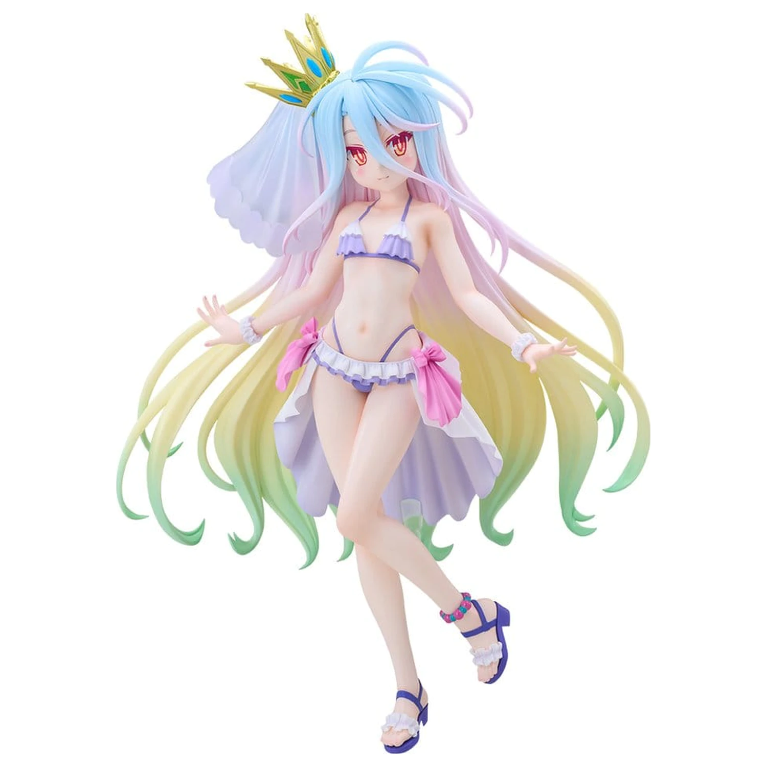 No Game No Life Tenitol Tall PVC Figurka Shiro w kostiumie kąpielowym Ver. 29 cm zdjęcie produktu