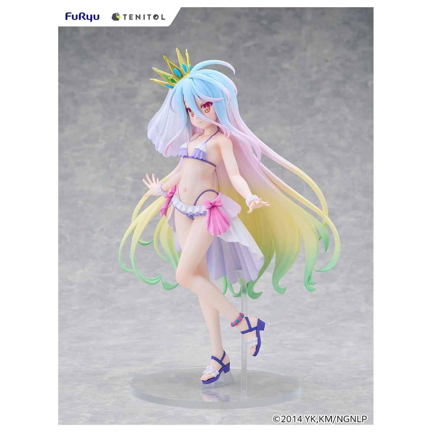 No Game No Life Tenitol Tall PVC Figurka Shiro w kostiumie kąpielowym Ver. 29 cm zdjęcie produktu