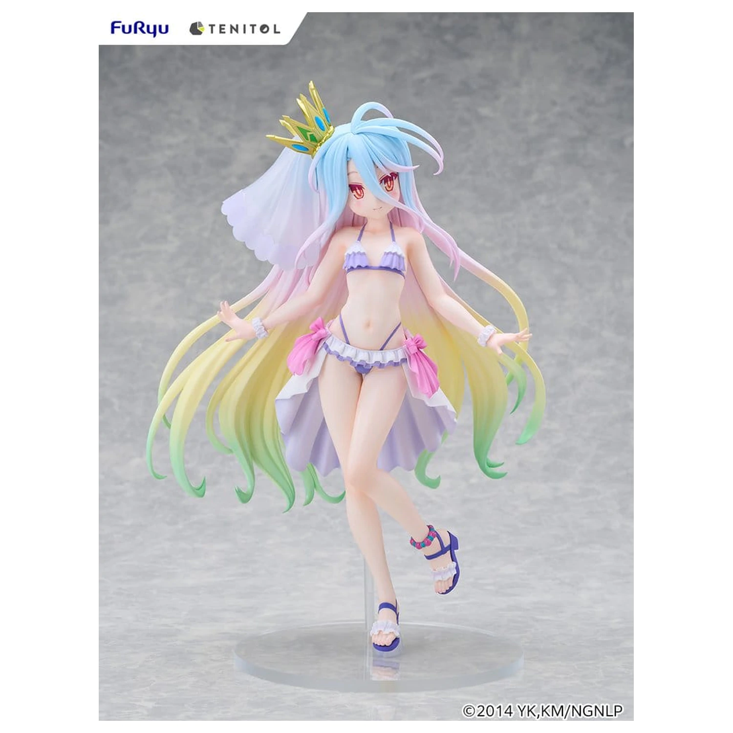 No Game No Life Tenitol Tall PVC Figurka Shiro w kostiumie kąpielowym Ver. 29 cm zdjęcie produktu