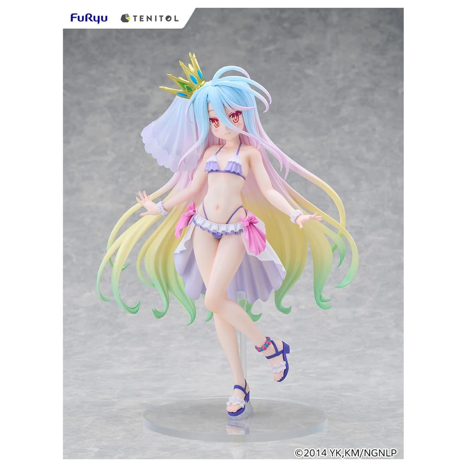 No Game No Life Tenitol Tall PVC Figurka Shiro w kostiumie kąpielowym Ver. 29 cm zdjęcie produktu