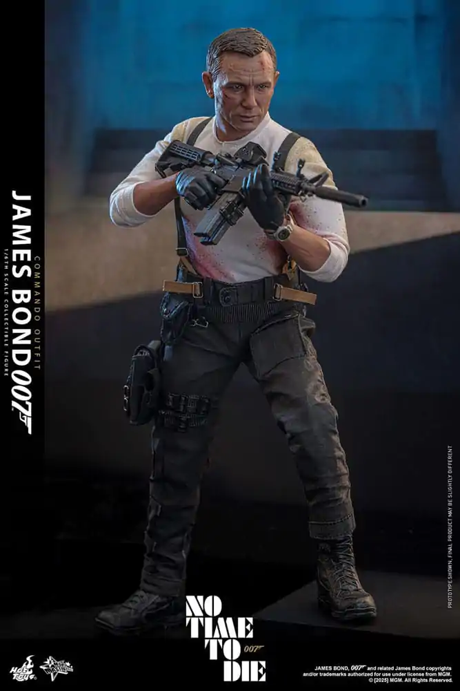 No Time To Die Movie Masterpiece Figurka Akcji 1/6 James Bond (Commando Outfit) Hot Toys Exclusive 30 cm zdjęcie produktu