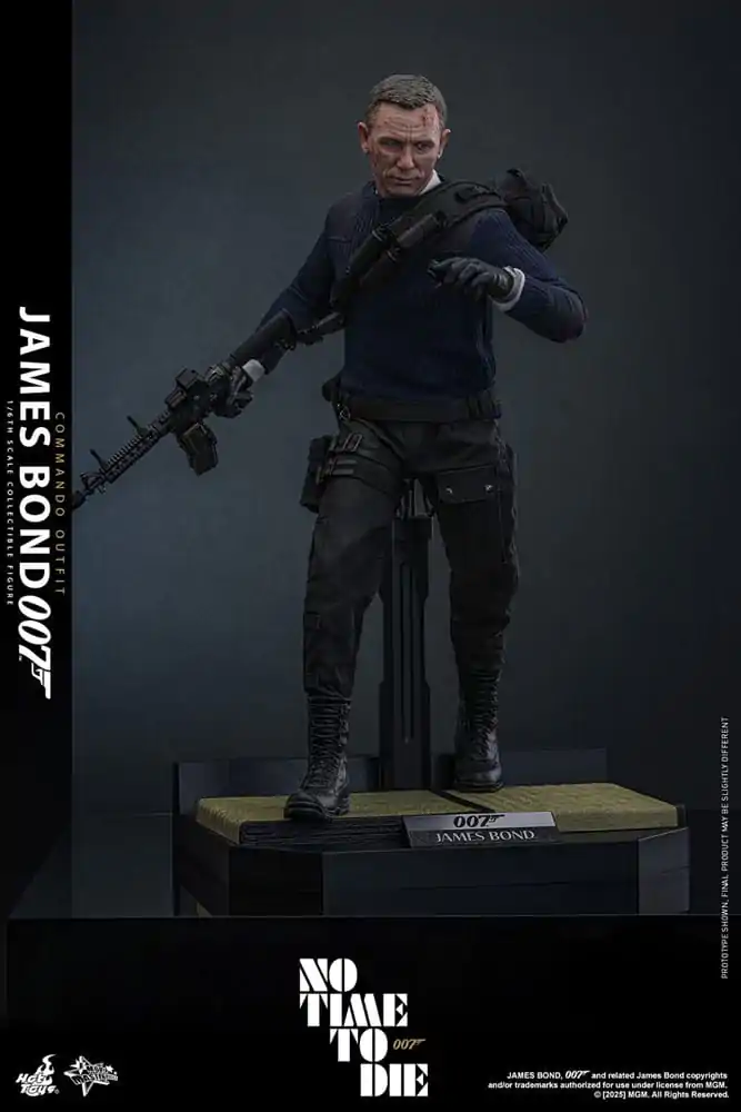 No Time To Die Movie Masterpiece Figurka Akcji 1/6 James Bond (Commando Outfit) Hot Toys Exclusive 30 cm zdjęcie produktu