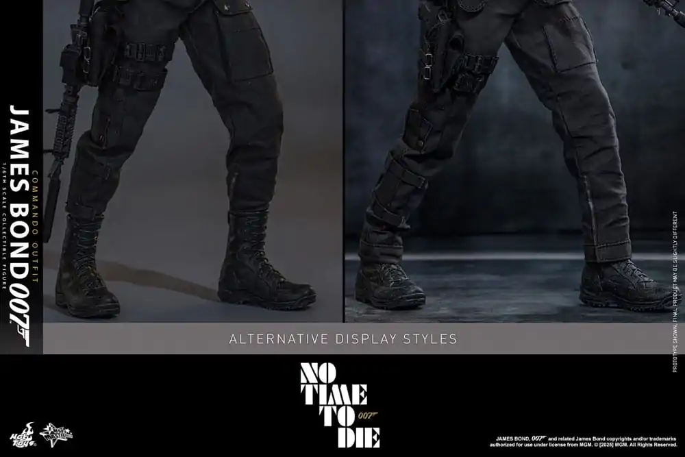 No Time To Die Movie Masterpiece Figurka Akcji 1/6 James Bond (Commando Outfit) Hot Toys Exclusive 30 cm zdjęcie produktu