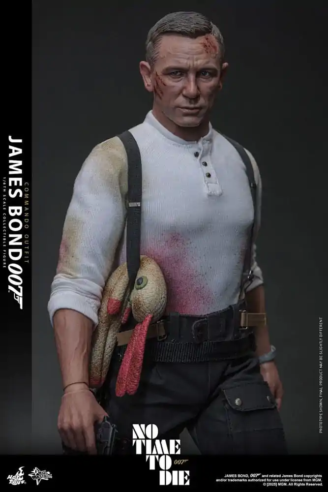 No Time To Die Movie Masterpiece Figurka Akcji 1/6 James Bond (Commando Outfit) Hot Toys Exclusive 30 cm zdjęcie produktu
