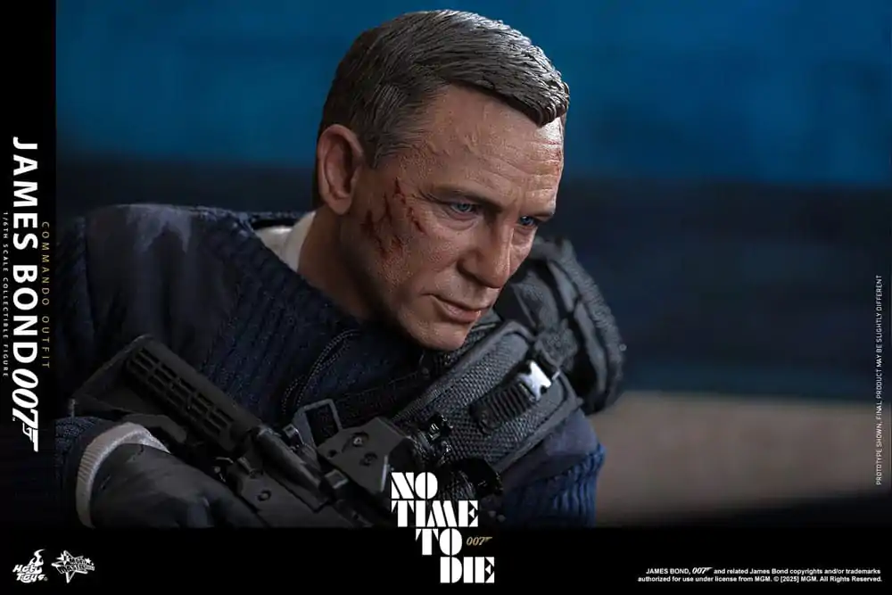 No Time To Die Movie Masterpiece Figurka Akcji 1/6 James Bond (Commando Outfit) Hot Toys Exclusive 30 cm zdjęcie produktu