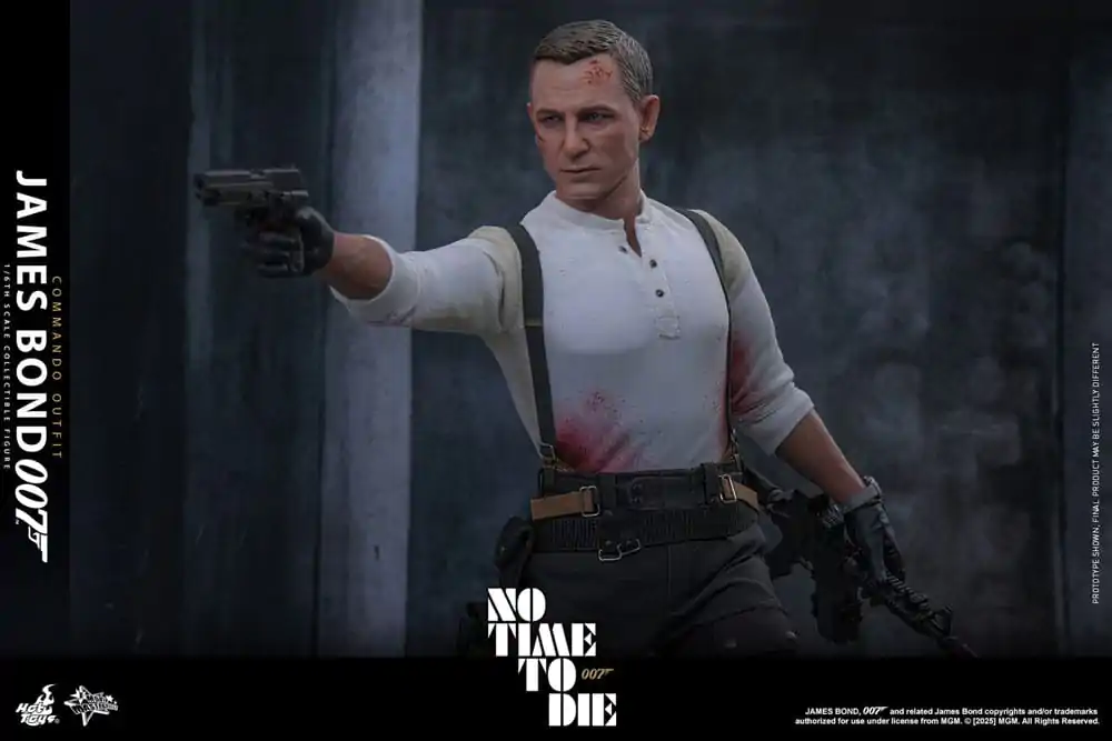 No Time To Die Movie Masterpiece Figurka Akcji 1/6 James Bond (Commando Outfit) Hot Toys Exclusive 30 cm zdjęcie produktu