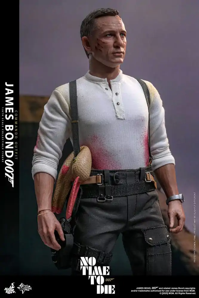 No Time To Die Movie Masterpiece Figurka Akcji 1/6 James Bond (Commando Outfit) Hot Toys Exclusive 30 cm zdjęcie produktu
