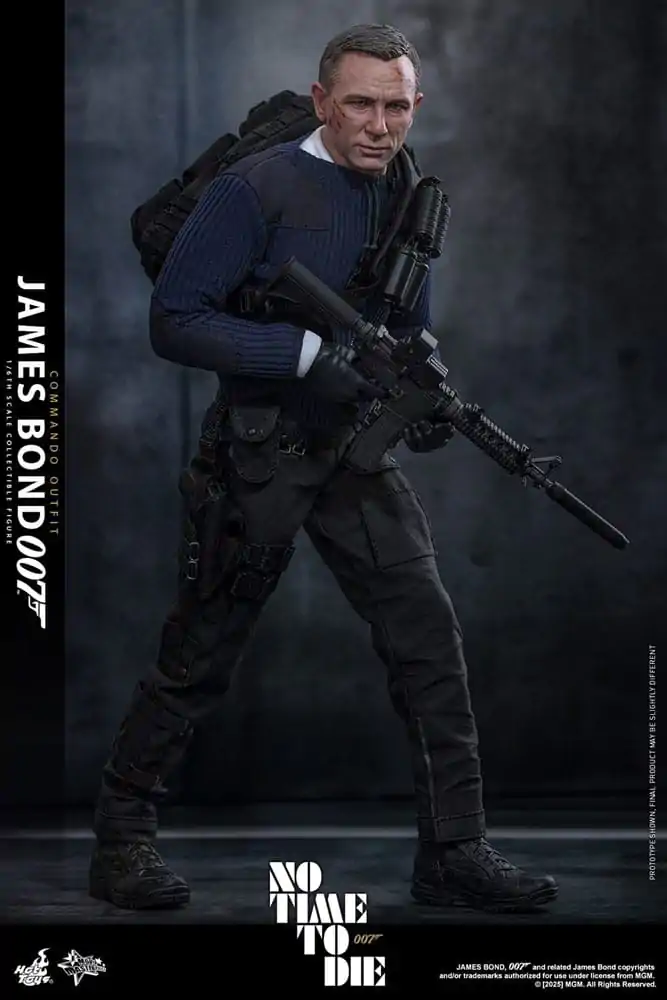 No Time To Die Movie Masterpiece Figurka Akcji 1/6 James Bond (Commando Outfit) Hot Toys Exclusive 30 cm zdjęcie produktu