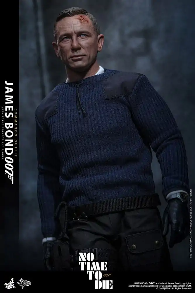 No Time To Die Movie Masterpiece Figurka Akcji 1/6 James Bond (Commando Outfit) Hot Toys Exclusive 30 cm zdjęcie produktu