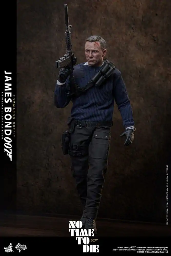 No Time To Die Movie Masterpiece Figurka Akcji 1/6 James Bond (Commando Outfit) Hot Toys Exclusive 30 cm zdjęcie produktu