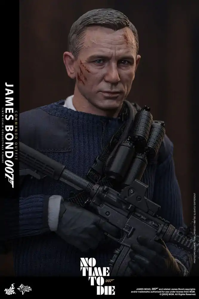 No Time To Die Movie Masterpiece Figurka Akcji 1/6 James Bond (Commando Outfit) Hot Toys Exclusive 30 cm zdjęcie produktu