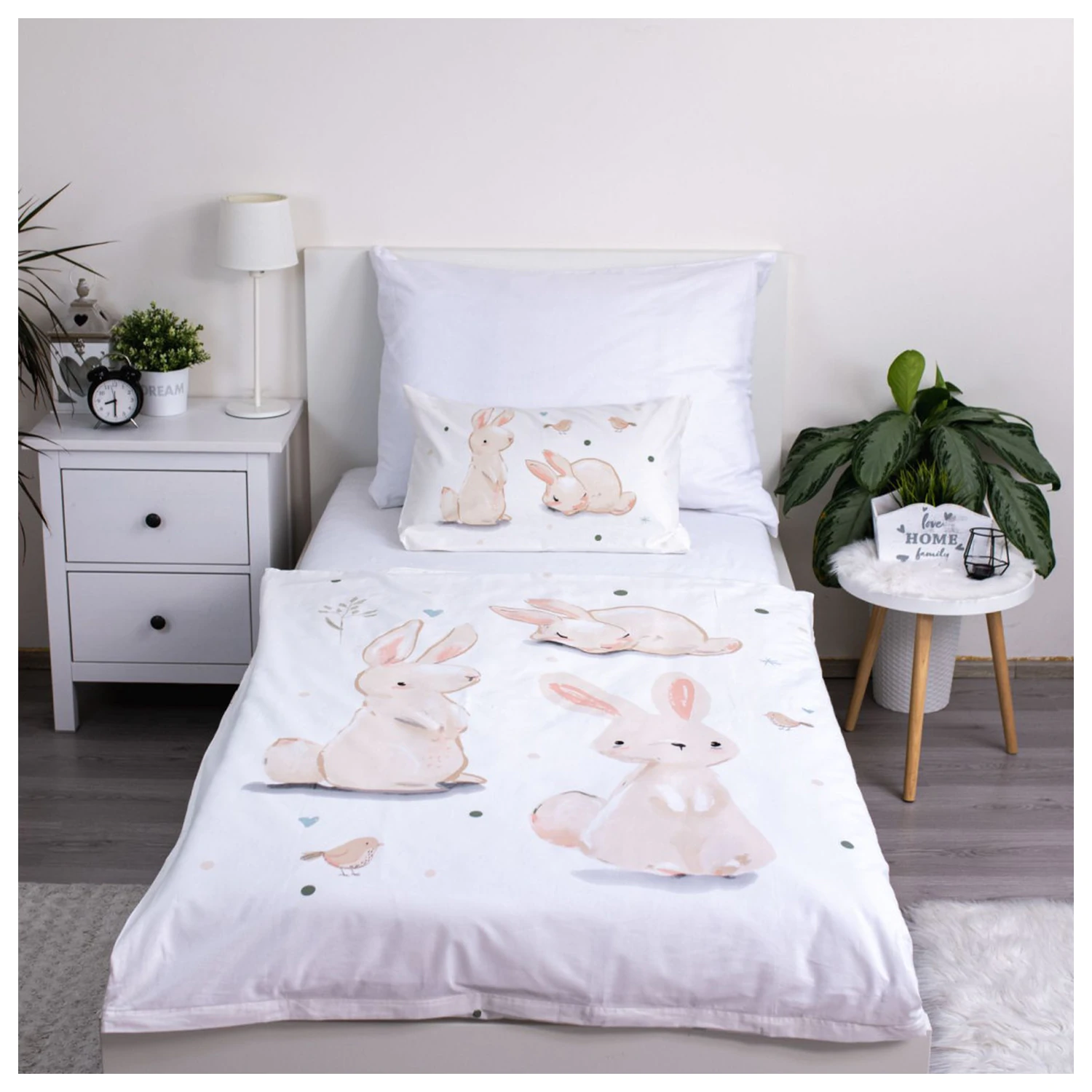 Bunny Rest Kids, poszewka na kołdrę do żłobka zdjęcie produktu