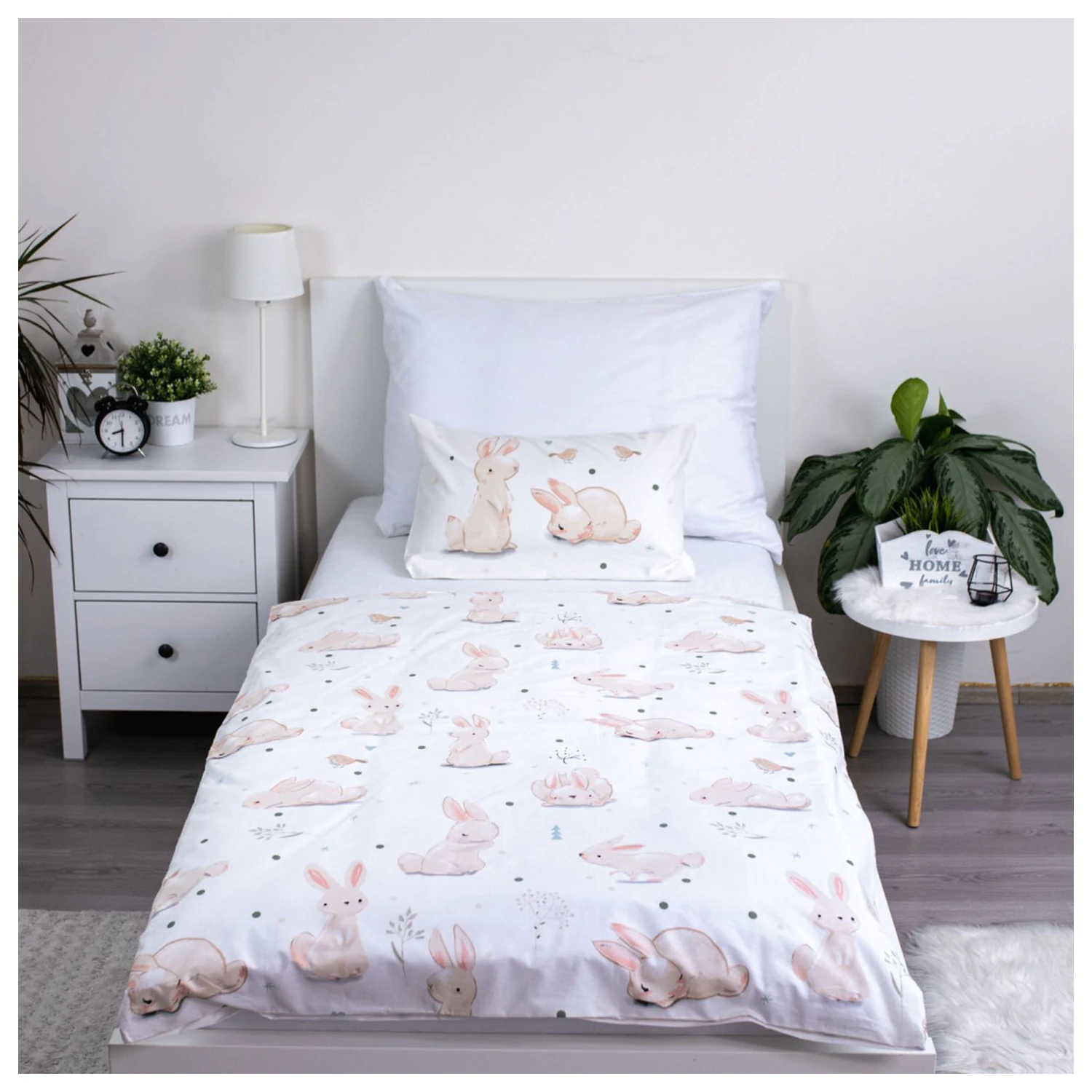 Bunny Rest Kids, poszewka na kołdrę do żłobka zdjęcie produktu
