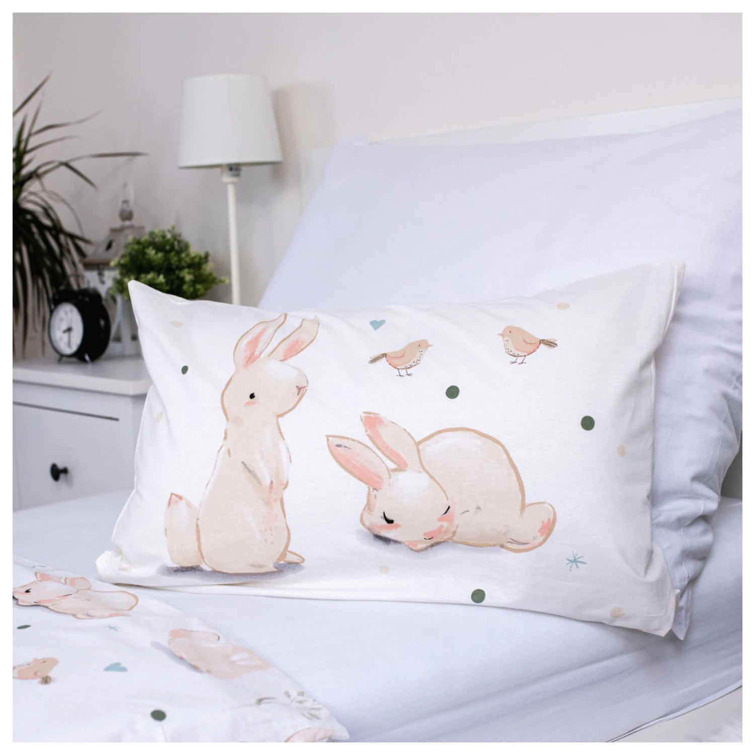 Bunny Rest Kids, poszewka na kołdrę do żłobka zdjęcie produktu