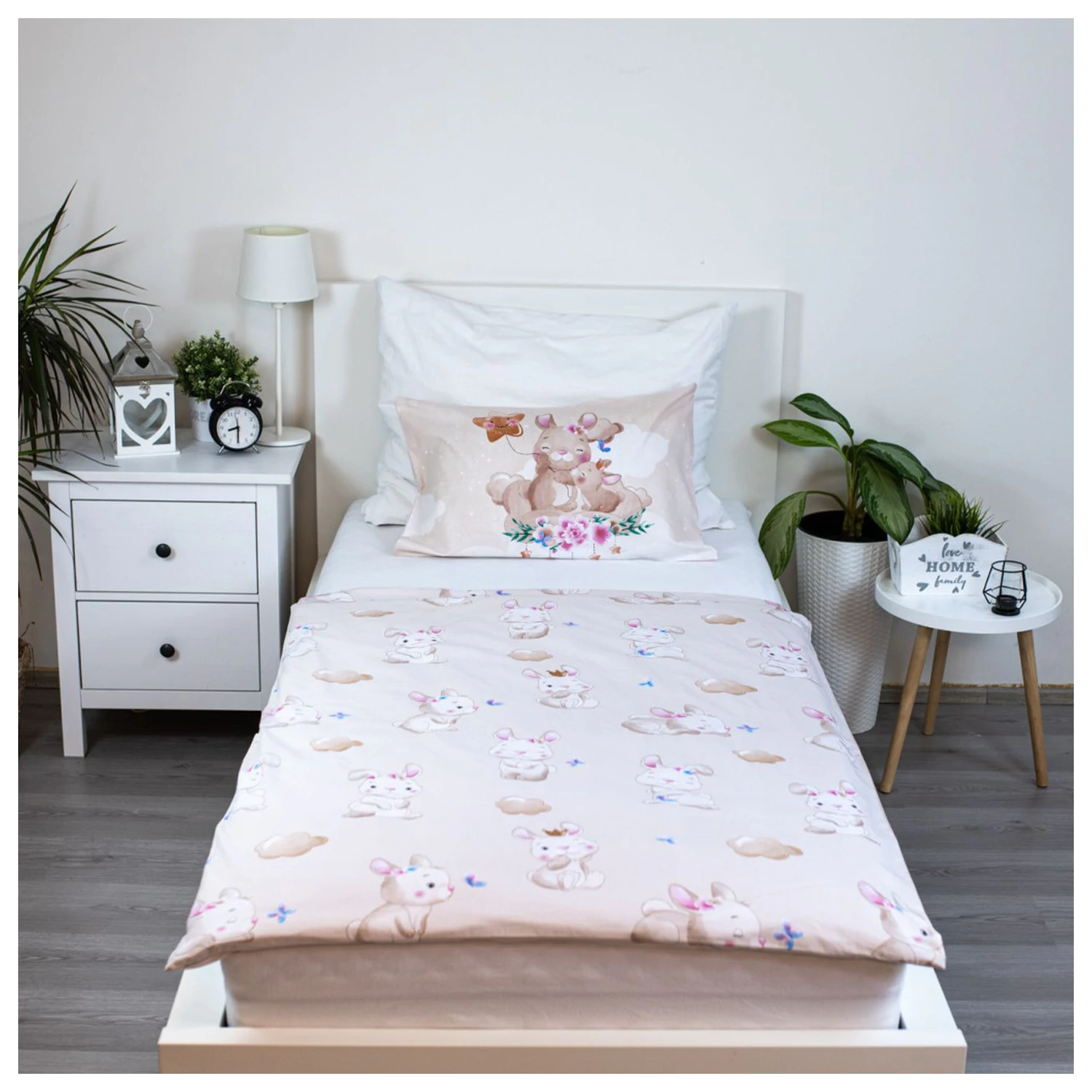 Poszewka na kołdrę Bunny Star dla dzieci, przedszkolna zdjęcie produktu