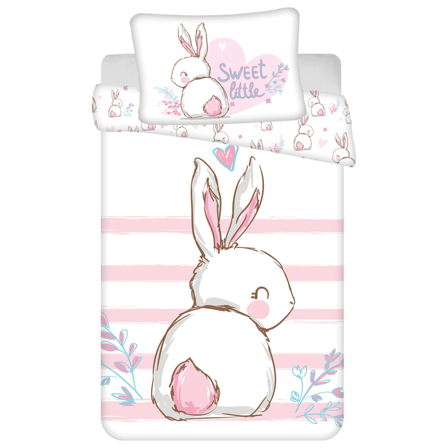 Bunny Sweet Dziecięca, Przedszkolna Poszwa na kołdrę zdjęcie produktu