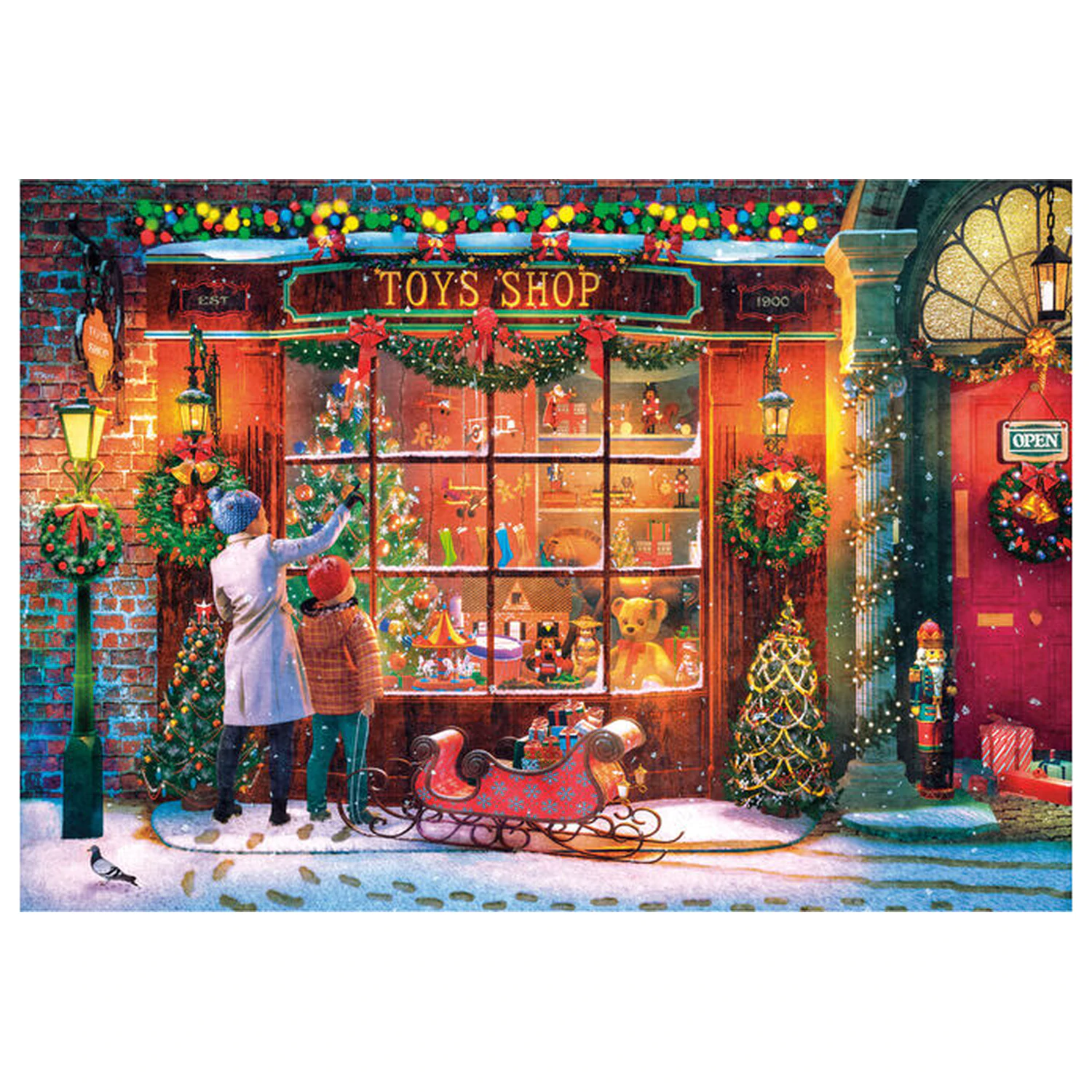 Old Toy Shop puzzle 500 elementów zdjęcie produktu