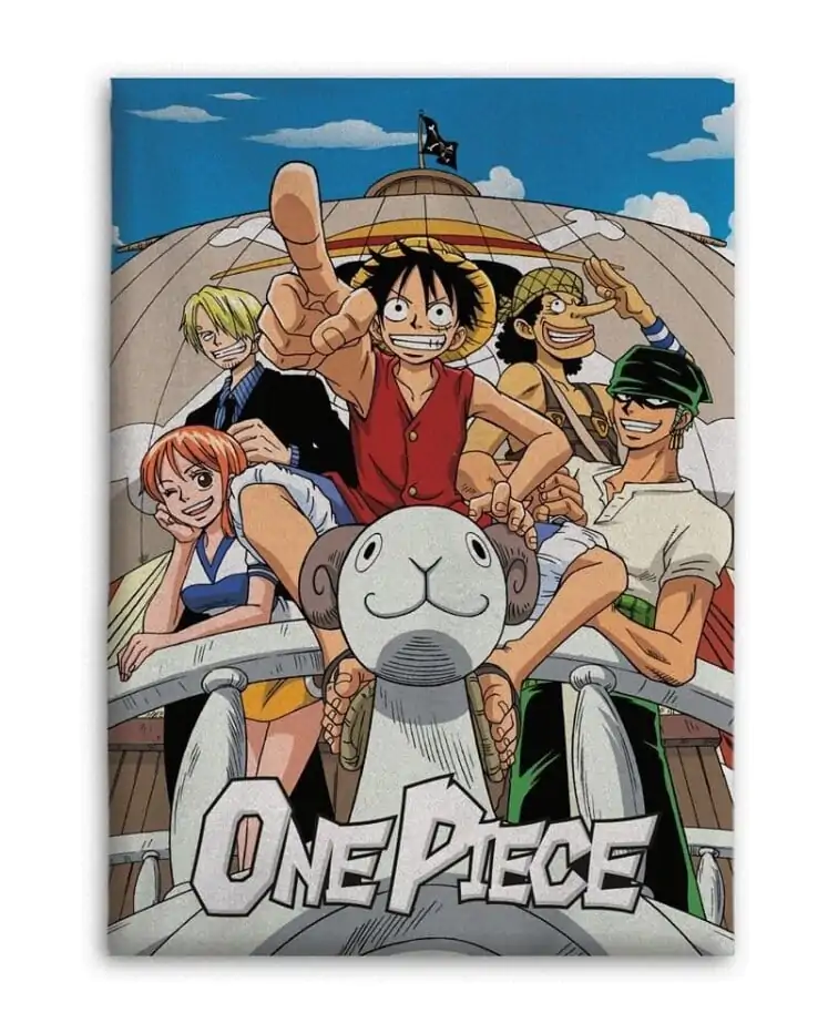 ONE PIECE Flanelowy Koc 110x150cm Straw Hat Crew zdjęcie produktu