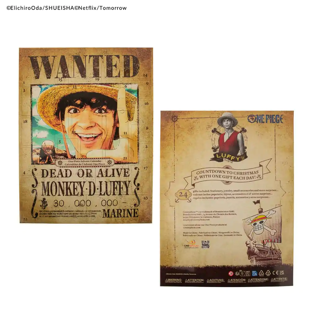 Kalendarz Adwentowy One Piece 2025 zdjęcie produktu