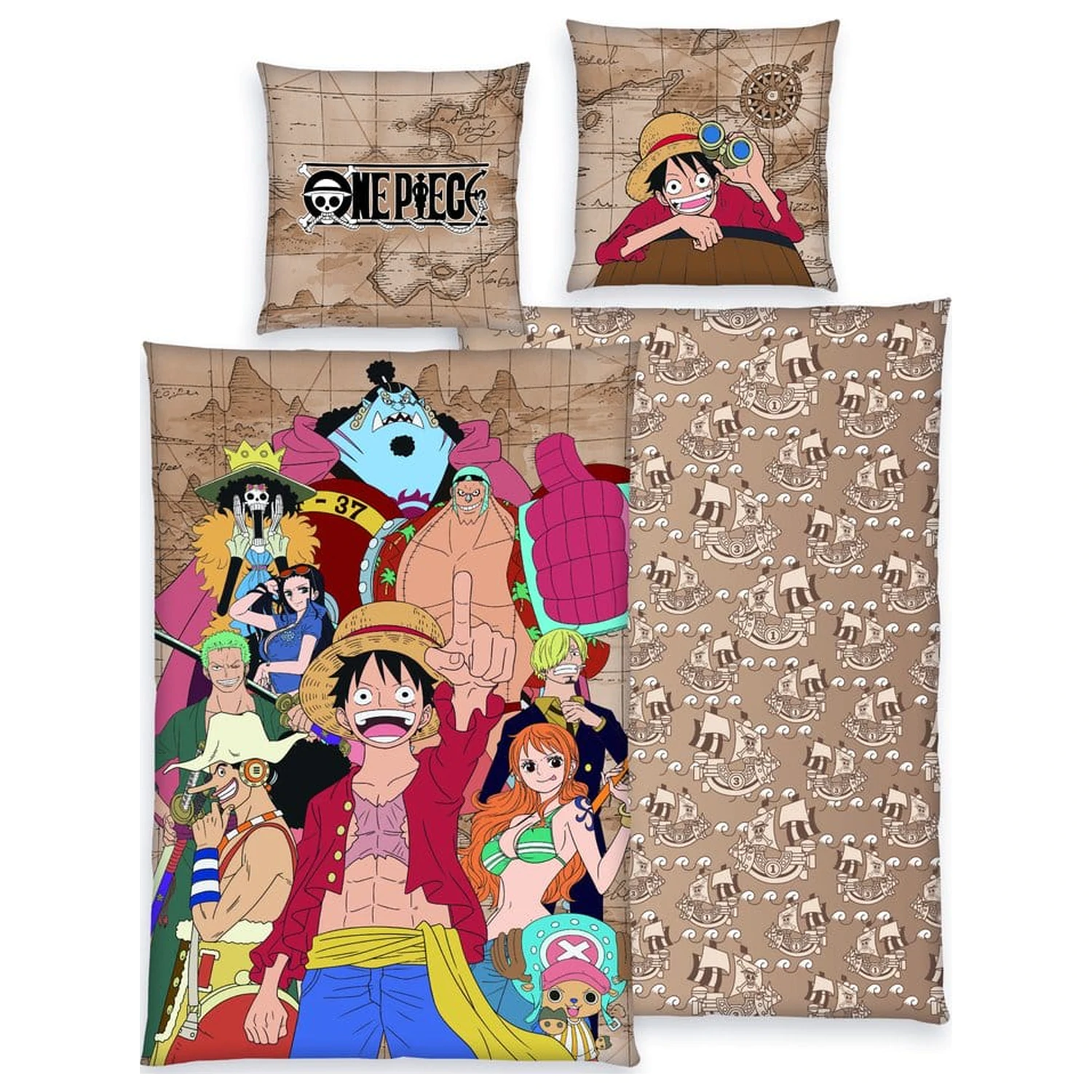 One Piece Pościel One Piece Crew 135 x 200 cm zdjęcie produktu