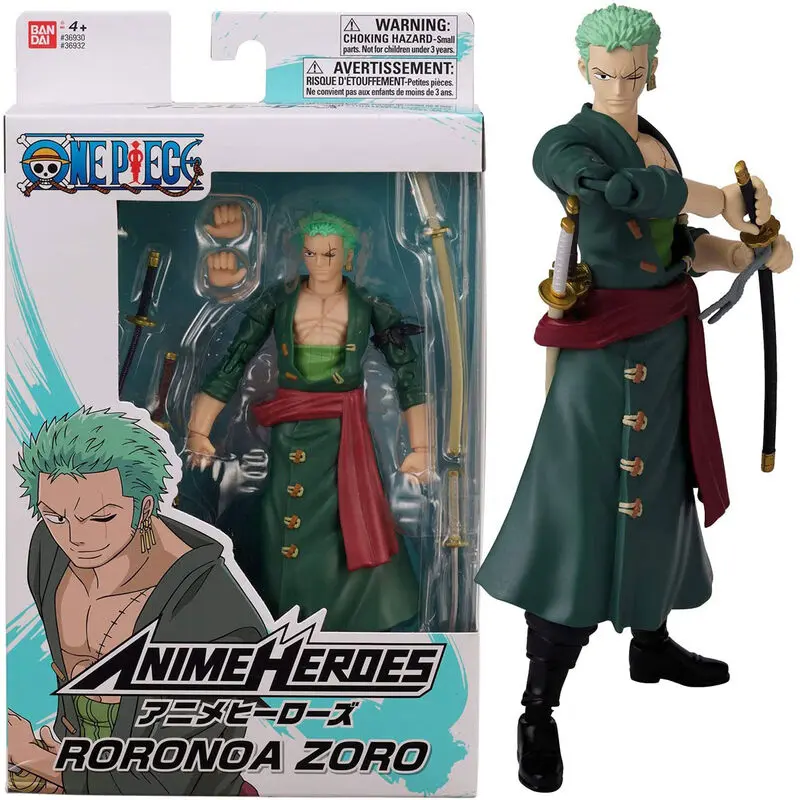 Figurka One Piece Anime Heroes Monkey Roronoa Zoro 17 cm zdjęcie produktu