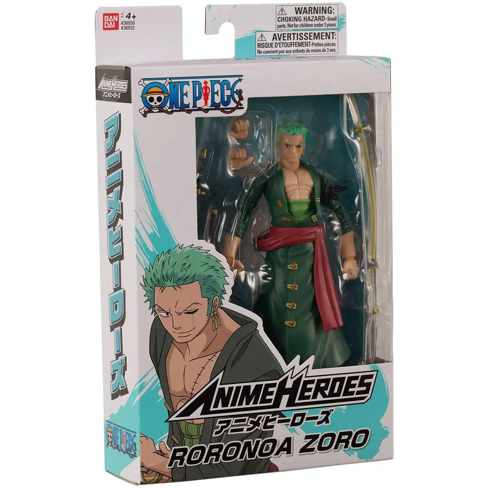Figurka One Piece Anime Heroes Monkey Roronoa Zoro 17 cm zdjęcie produktu